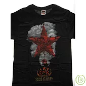 Guns & Roses / Star With Smoke Black - T-Shirt (S)