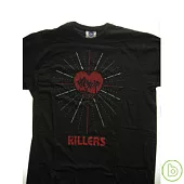 The Killers / Day & Age Heart Sunray Black - T-Shirt (S)