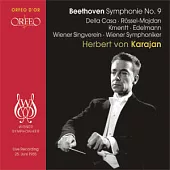 Beethoven: Symphony No. 9[Live Recording 1955] / Karajan Conducts Wiener Symphoniker