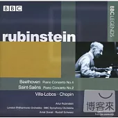 Beethoven, Saint-Saens, Villa-Lobos, Chopin / Rubinstein