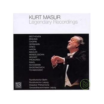 Kurt Masur: Legendary Recordings / Masur