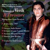 Verdi : Il trovatore - Metropolitan Opera House (1947)