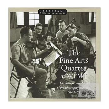 The Fine Arts Quartet at  WFMT Radio - Unreleased recordings of broadcast performances, 1967-73