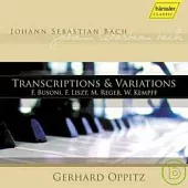Bach : Transcriptions & Variations / Gerhard Oppitz (Piano) (2CD)