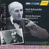 Anton Bruckne : Symphony No. 8 C minor & No. 9 D minor / Carl Schuricht (Conductor) 2CD
