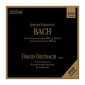 Bach: Violin Concertos BWV1041-1043 / D. Oistrach & I. Oistrach(Violin), Barshai Conducts Moscow Chamber Orchestra