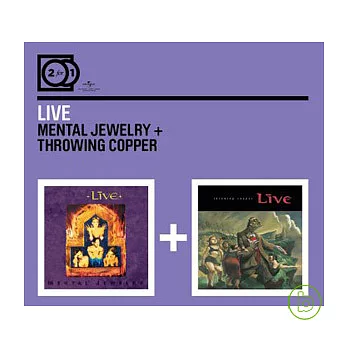 Live / 2 for 1: Mental Jewelry + Throwing Copper  (2CD)