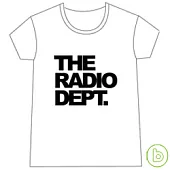 The Radio Dept. / T-SHIRT - Girl - White (L)