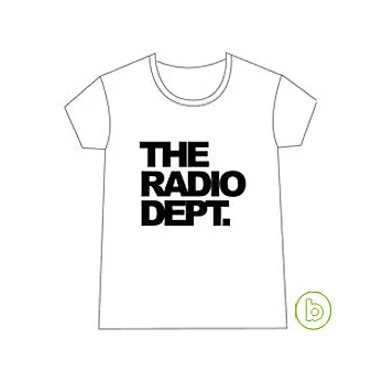 The Radio Dept. / T-SHIRT - Girl - White (L)