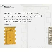 Haydn: Symphonies 1760-63 [Vol. 2] / Hogwood Conducts the Academy of Ancient Music
