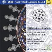 Tacet’s Beethoven Symphonies Ludwig van Beethoven Symphonies No. 3&4 (SACD)