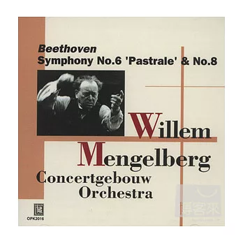 Mengelberg with Concertgebouw orchestra Vol.6/Beethoven / Mengelberg