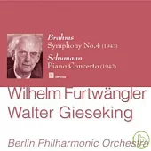OPUS-KURA Furtwangler serious Vol.9/Brahms symphony No.4 and Schumann piano concerto with Gieseking / Furtwangler,Gieseking