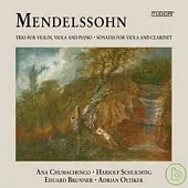 Mendelssohn trio for violin,viola and piano / Ana Chumachenco,Hariolf Schlichtig,Eduard Brunner,Adrian Oetiker