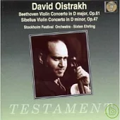 Ludwig van Beethoven : Violinkonzert op.61 / David Oistrach / Sixten Ehrling / Stockholm Festival Orchestra