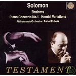 Johannes Brahms : Klavierkonzert Nr.1 / Solomon / Rafael Kubelik / Philharmonia Orchestra