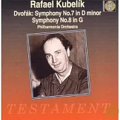 Antonin Dvorak : Symphonien Nr.7 & 8 / Rafael Kubelik / Philharmonia Orchestra