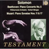 Ludwig van Beethoven : Klavierkonzert Nr.5 / Solomon Cutner / Herbert Menges / Philharmonia Orchestra
