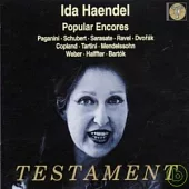 Ida Haendel - Popular Encores / Ida Haendel , Geoffrey Parsons