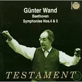 Ludwig van Beethoven : Symphonien Nr.4 & 5 / Gunter Wand / Gurzenich Orchestra of Cologne