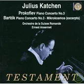Bela Bartok : Klavierkonzert Nr.3 / Julius Katchen / Ernest Ansermet / Orchestre de la Suisse Romande