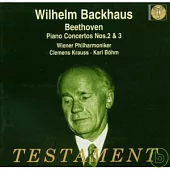 Ludwig van Beethoven : Klavierkonzerte Nr.2 & 3 / Wilhelm Backhaus / Clemens Krauss , Karl Bohm / Wiener Philharmoniker