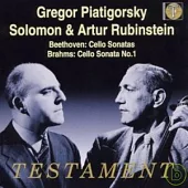 Gregor Piatigorsky,Cello / Gregor Piatigorsky , Solomon , Arthur Rubinstein , Ivor Newton (2CD)