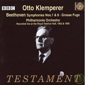 Ludwig van Beethoven : Symphonien Nr.1 & 8 / Otto Klemperer / Philharmonia Orchestra , New Philharmonia Orchestra