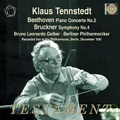 Klaus Tennstedt / Bruno Leonardo Gelber / Berliner Philharmoniker