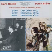 Works of Brahms, Busoni, Mozart (2CDs) / Haskil & Rybar with members of the ＂Winterthur Quartet＂
