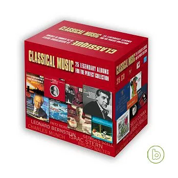 25 Legendary Clssical Music Albums for Perfect Collection - 25CDs Boxset