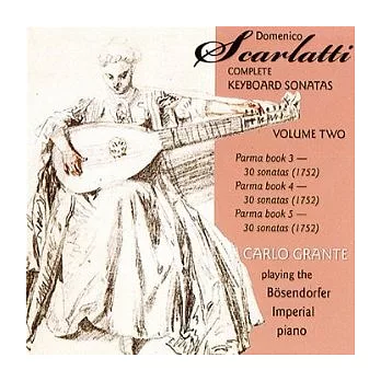Domenico Scarlatti: Complete Keyboard Sonatas Vol.Ⅱ(6CDs) / Carlo Grante