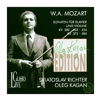 Wolfgang Amadeus Mozart: Sonaten fur Violine & Klavier / Sviatoslav Richter