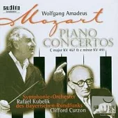 Mozart: Piano Concertos No. 21 & No. 24 / Symphonieorchester des Bayerischen Rundfunks / Clifford Curzon / Rafael Kubelik