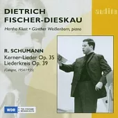 Schumann: Kerner Lieder op. 35 & Liederkreis op. 39 / Dietrich Fischer-Dieskau / Hertha Klust / Gunther WeiBenborn