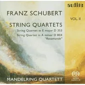 Schubert: String Quartets Vol. II [Hybrid SACD] / Mandelring Quartett