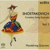 Shostakovich: Complete String Quartets Vol. I [Hybrid SACD] / Mandelring Quartett