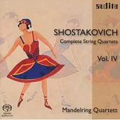 Shostakovich: Complete String Quartets Vol. IV [Hybrid SACD] / Mandelring Quartett