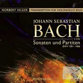 Bach’s violin sonata and partitas by Cello / Norbert Hilger (2CD)