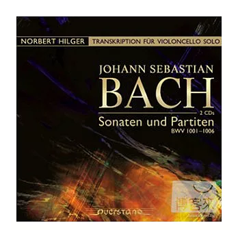 Bach’s violin sonata and partitas by Cello / Norbert Hilger (2CD)