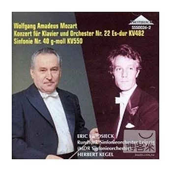 Mozart piano concerto No.22 and symphony No.40 / Herbert Kegel,Erik Heidsieck