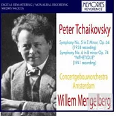 Mengelberg Tchaikovsky symphony No.5,6 / Mengelberg (2CD)