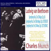 Munch conduct Boston symphony/Beethoven symphony No.2,3,9 / Munch (2CD)
