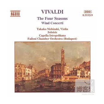 Vivaldi: The Four Seasons, Concertos / Takako Nishizaki / Capella Istropolitana / Failoni Chamber Orchestra Budapest