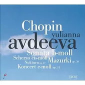 Chopin: Sonata, b-moll, cia-moll [2CD] / Yulianna Avedeeva