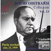 David Oistrakh Collection Vol. 13. Recital of January 21, 1959, Paris / David Oistrakh