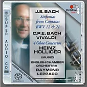 Bach, Vivaldi, C.P.E. Bach: Oboe Concertos / Heinz Holliger & I Musici (SACD)