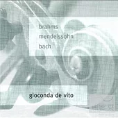 Brahms double concerto,Mendelssohn violin concerto / Gioconda de Vito,Menuhin
