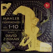 David Zinman / Mahler：Symphony 1-10 (15SACD+DVD)