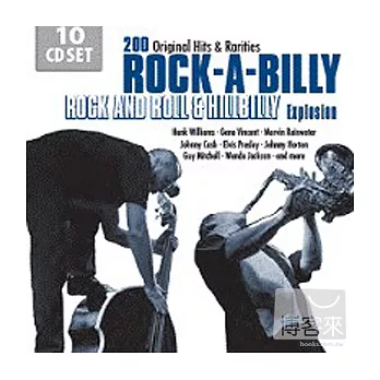 Wallet- ROCK-A-BILLY Rock and Roll & Hillbilly Explosion / Various (10CD)